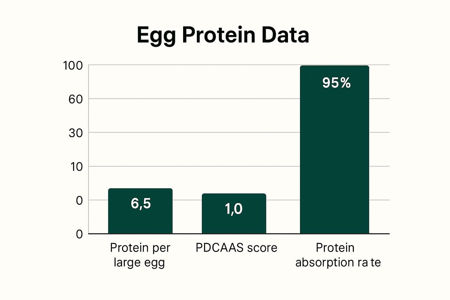 Infographic showing key data about Eggs